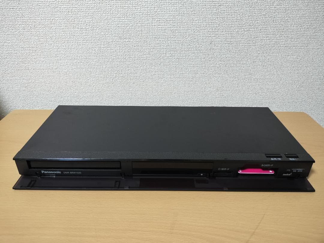 パナソニック ブルーレイレコーダー 「DMR-BRW1020」 動作品