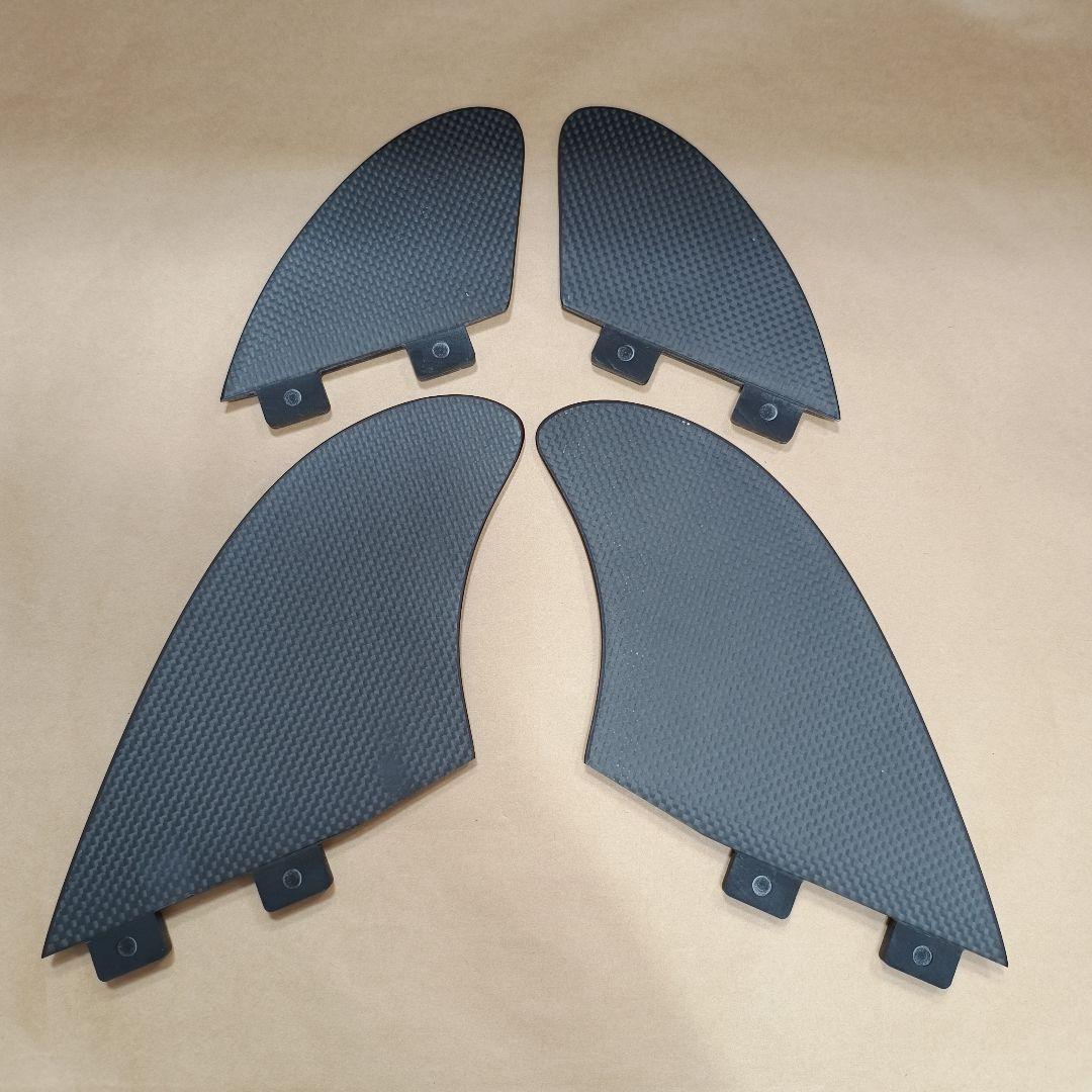 カーボンフィン　FCS対応　クワッドフィン　パフォーマンス　フィン