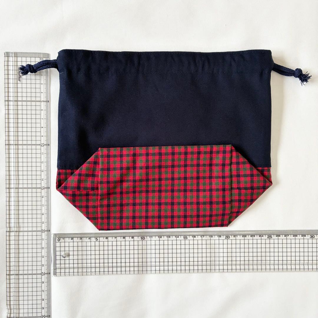 ねこまま　ファミリア風　レッスンバッグ　上履き入れ　体操着入れ　【1/3】