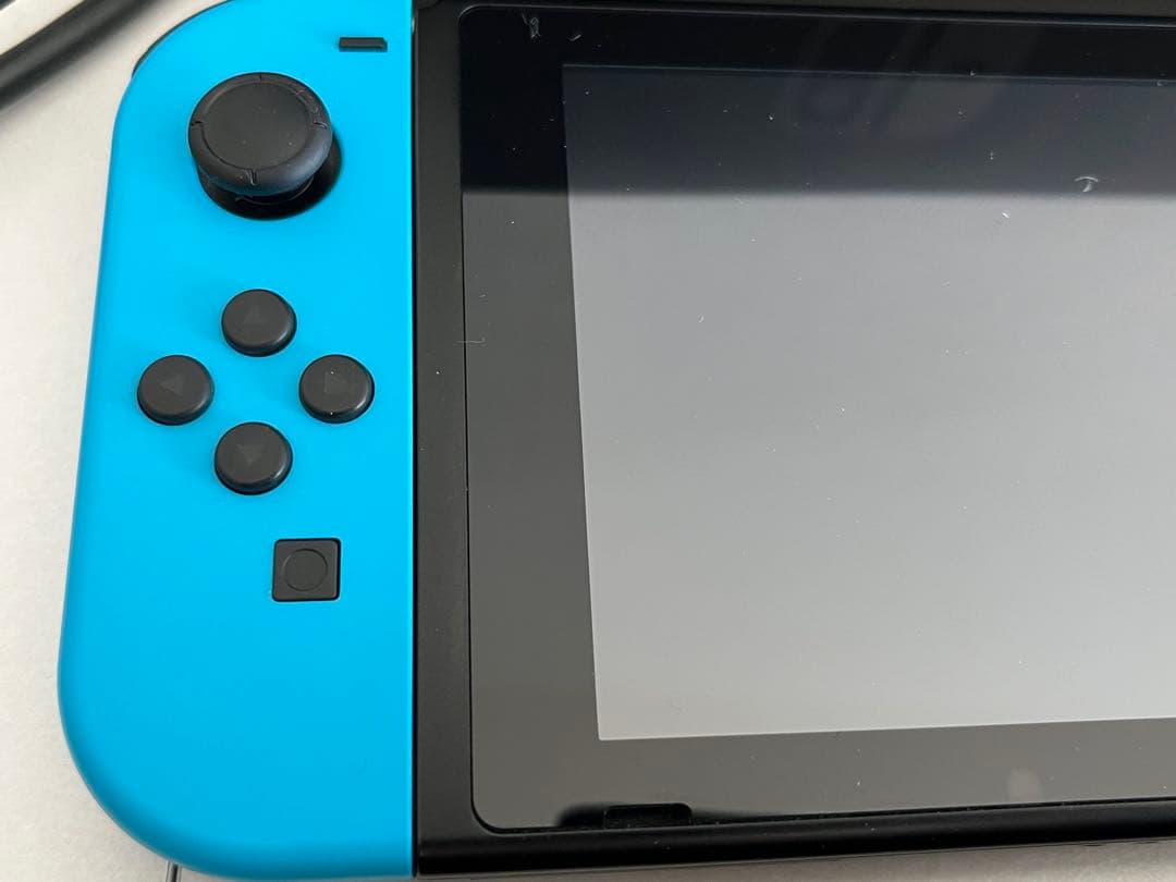 Nintendo Switch 青/赤 本体　箱あり美品 充電器、専用ケース付