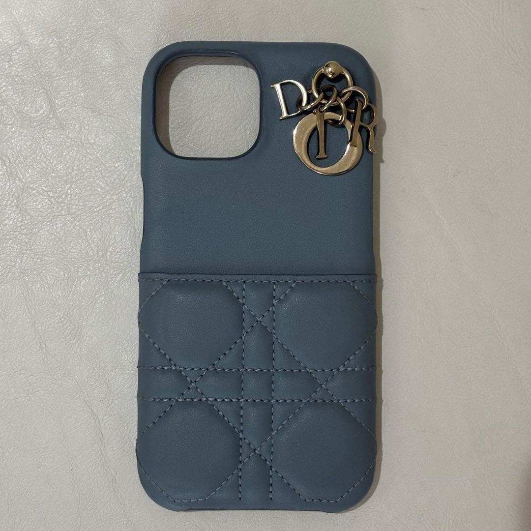 【ほぼ未使用】Lady Dior iPhone15ケース カナージュ