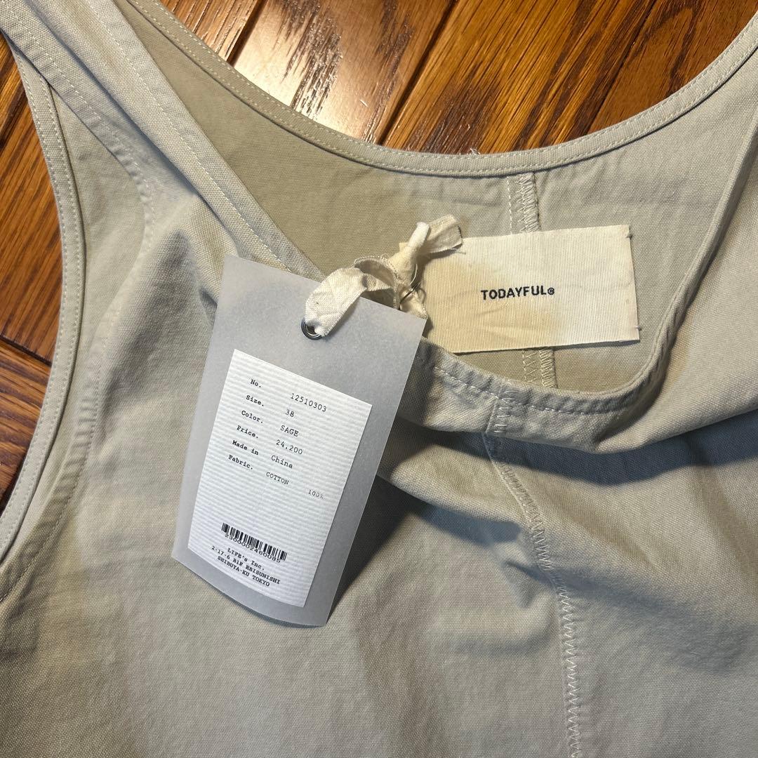 サロペット・オーバーオール・オールインワン TODAYFUL 24SS Cotton Pocket Combinaison