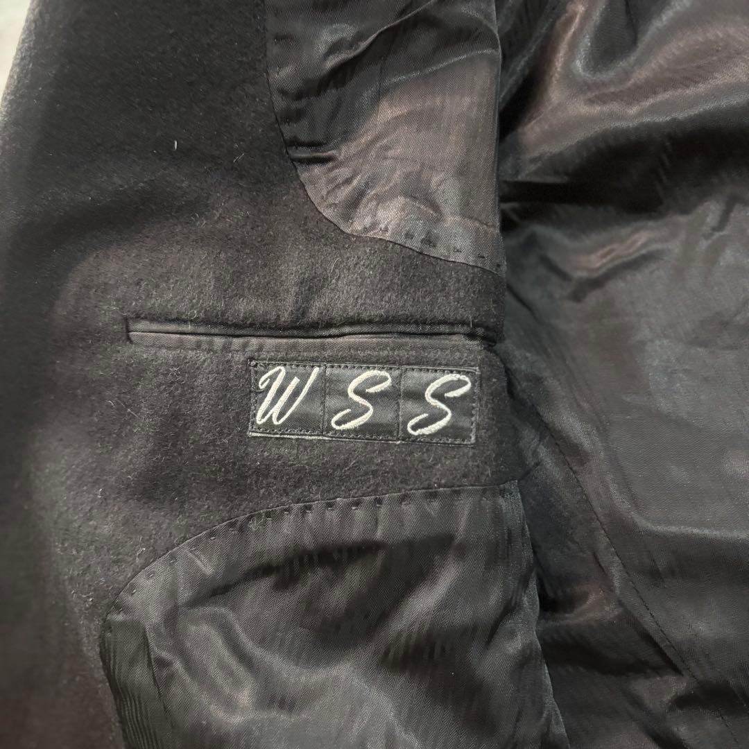 【極上】カシミヤ100 70s テーラード usa製 ブラック L サイズ42