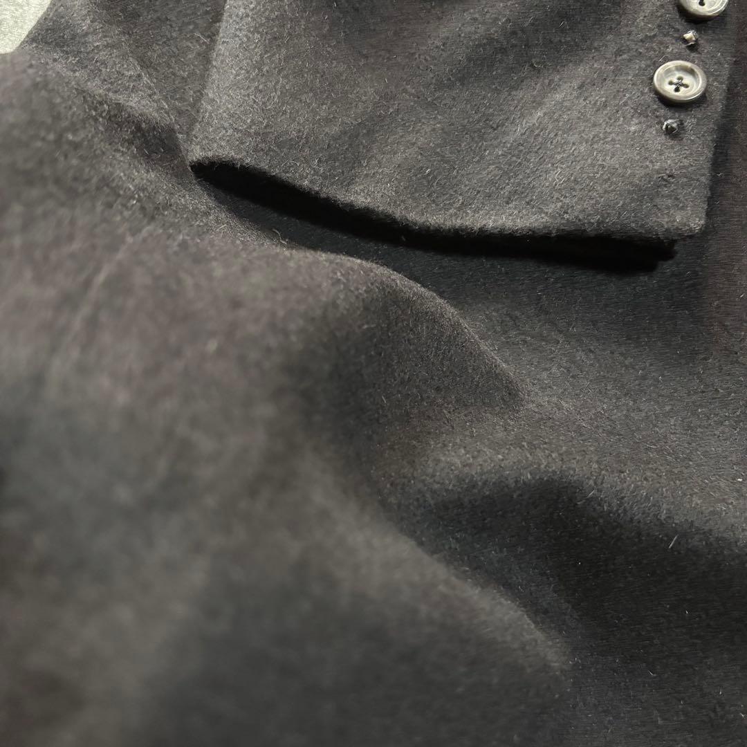 【極上】カシミヤ100 70s テーラード usa製 ブラック L サイズ42