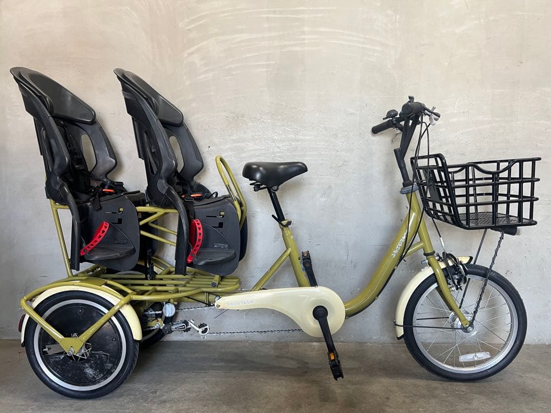 GWセール‼️ 双子乗せ普通自転車　OGK ふたごじてんしゃ　オージーケー