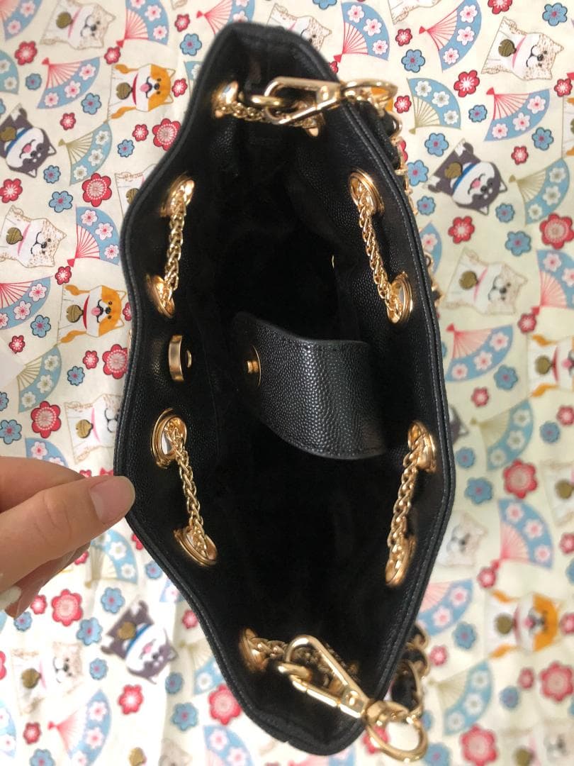 ショルダーバッグ　ノベルティ　ブラック　レザー　バッグ