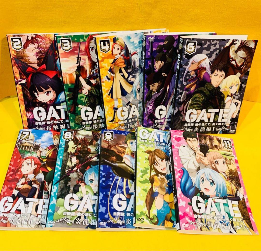 GATE ゲート 自衛隊 彼の地にて,斯く戦えり DVD 全12巻 全巻セット
