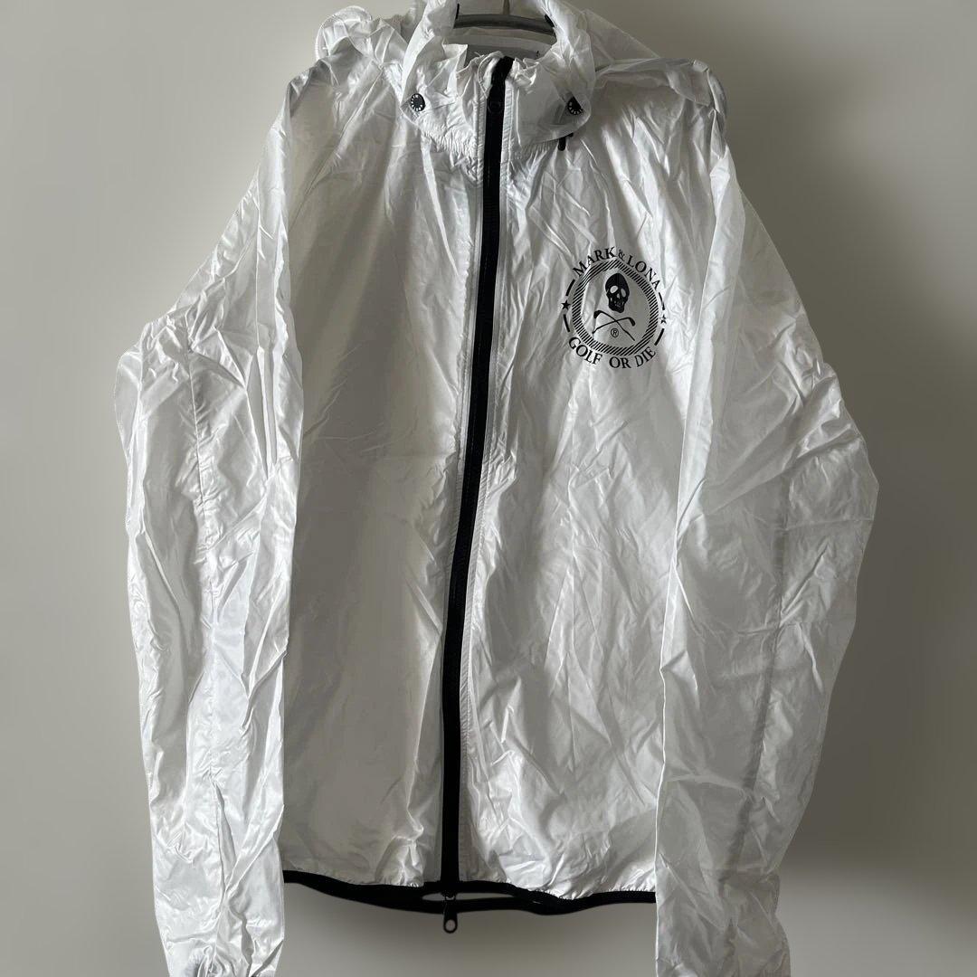 MARK & LONA ホワイトナイロンジャケット