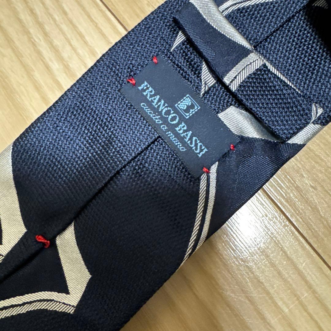フランコバッシ ネクタイ ネイビー系