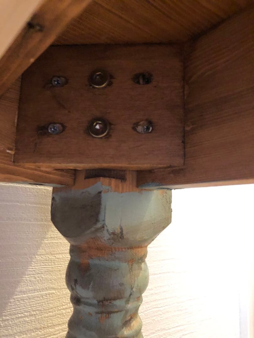 一点物　ビンテージ　アンティーク　机　ワークデスク　ハンドメイド