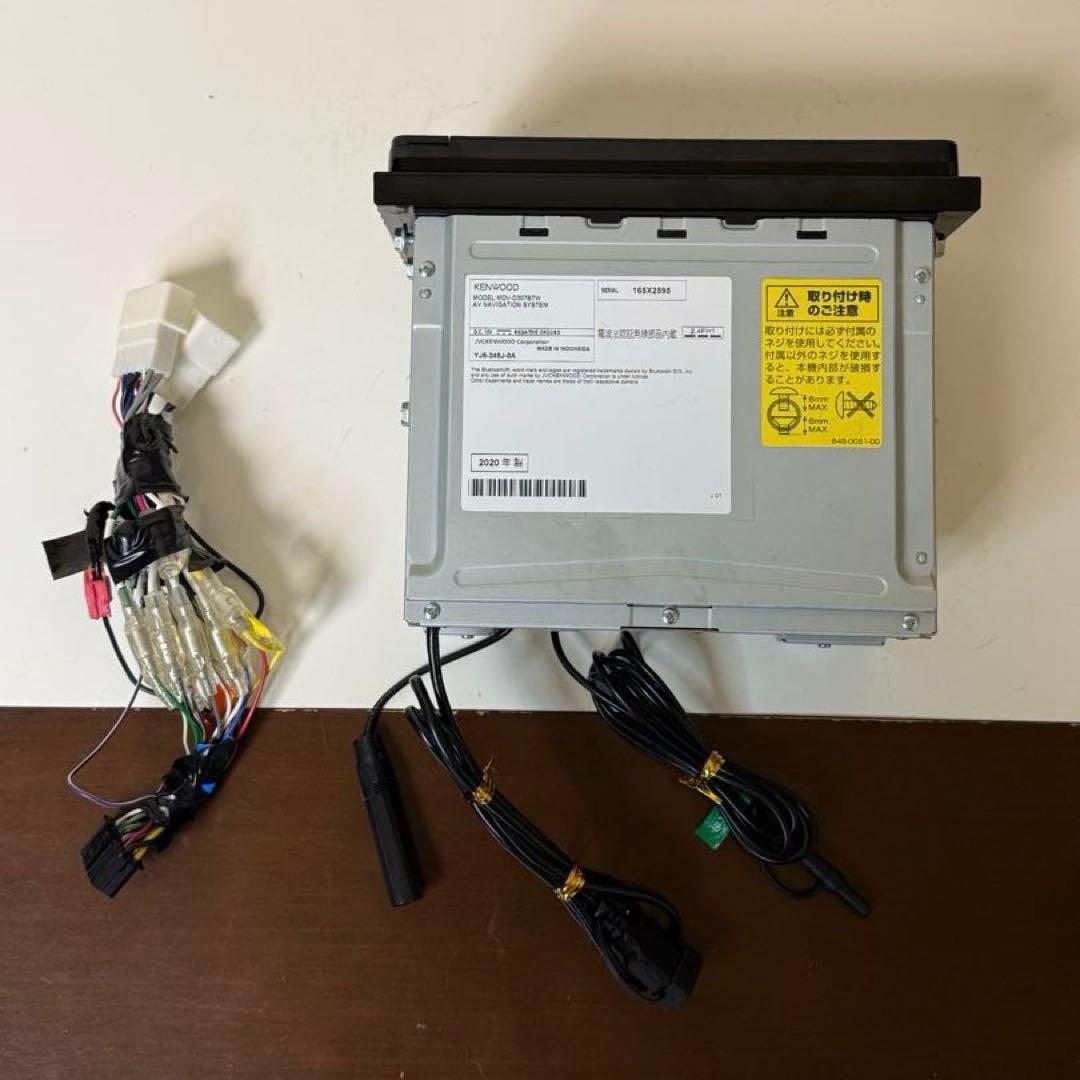 KENWOOD ケンウッド MDV-D307BTW カーナビ　2020年