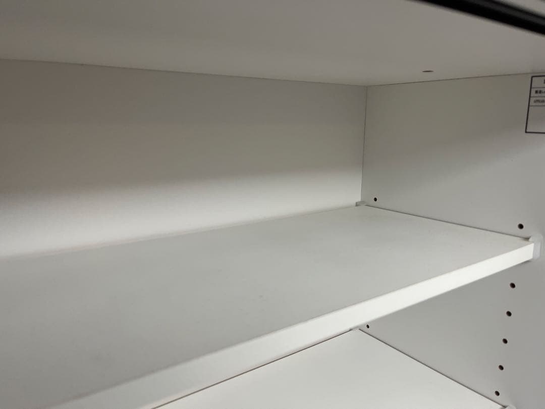 ニトリ　キッチンボード　120cm幅　レジューム　ホワイト　白　食器棚　カウンタ