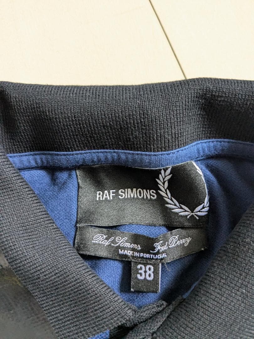 ABCDいいえ藤井様　フレッドペリー ラフシモンズ ポロシャツ【38】