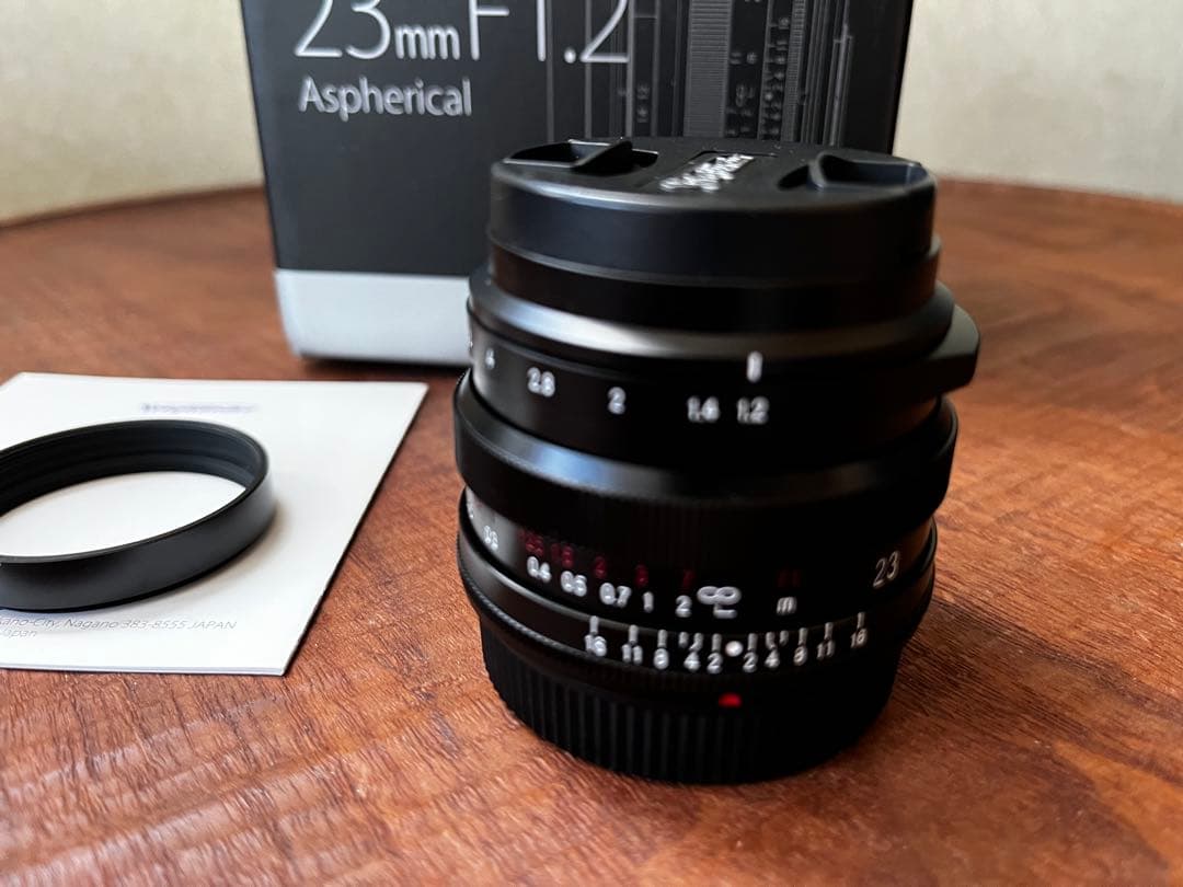 美品　Voigtlander NOKTON 23mm F1.2 X-mount