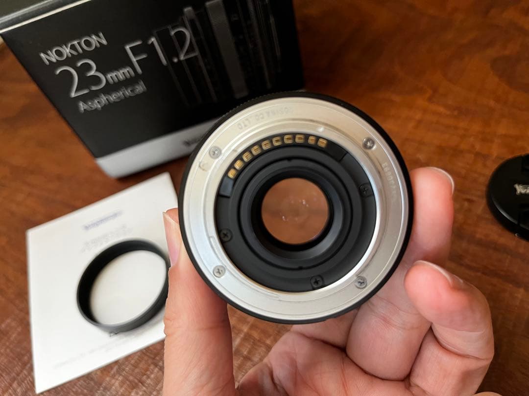 美品　Voigtlander NOKTON 23mm F1.2 X-mount