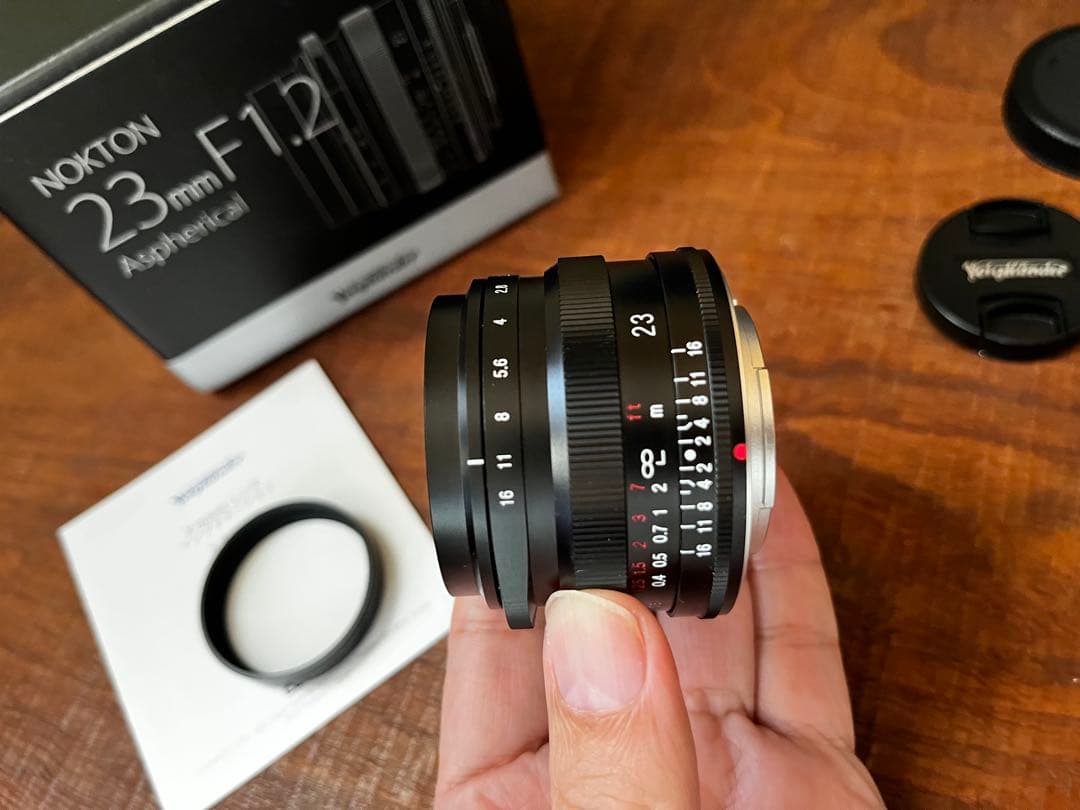 美品　Voigtlander NOKTON 23mm F1.2 X-mount