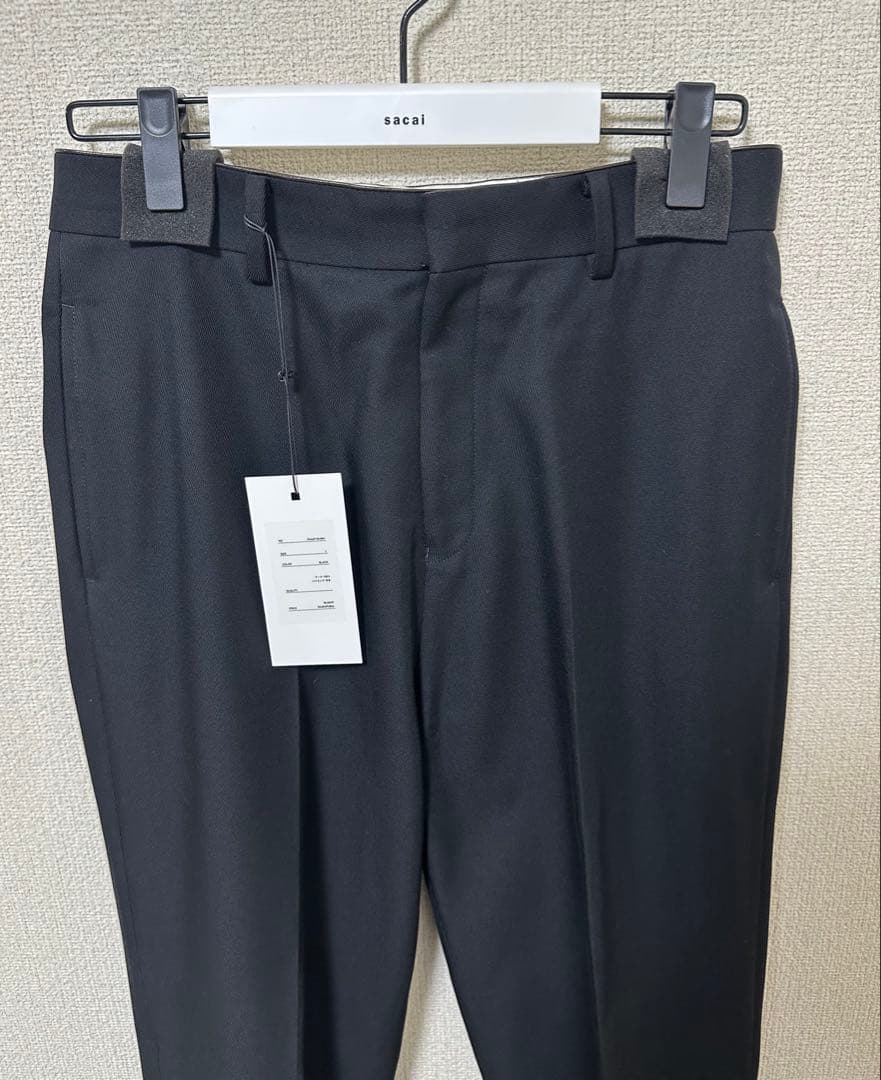 A.PRESSE アプレッセ　Wool Kersey Trousers サイズ1