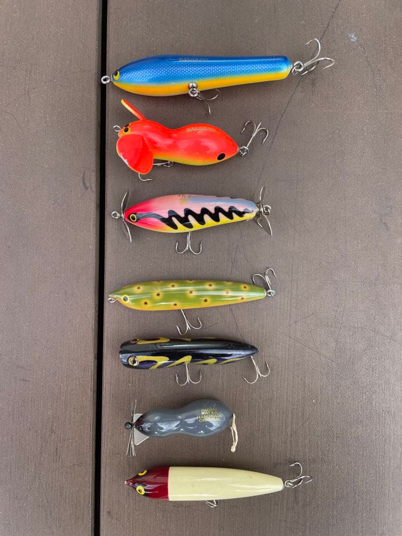 トップウォーター ルアー 7個セット ズイール　ルアー94個　 アマゾンボックス