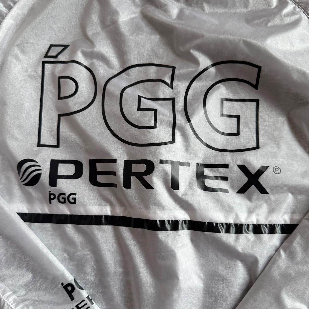 現行モデル　パーリーゲイツ　ジャケット　4 M〜L相当　ブルゾン　白　グレー　黒