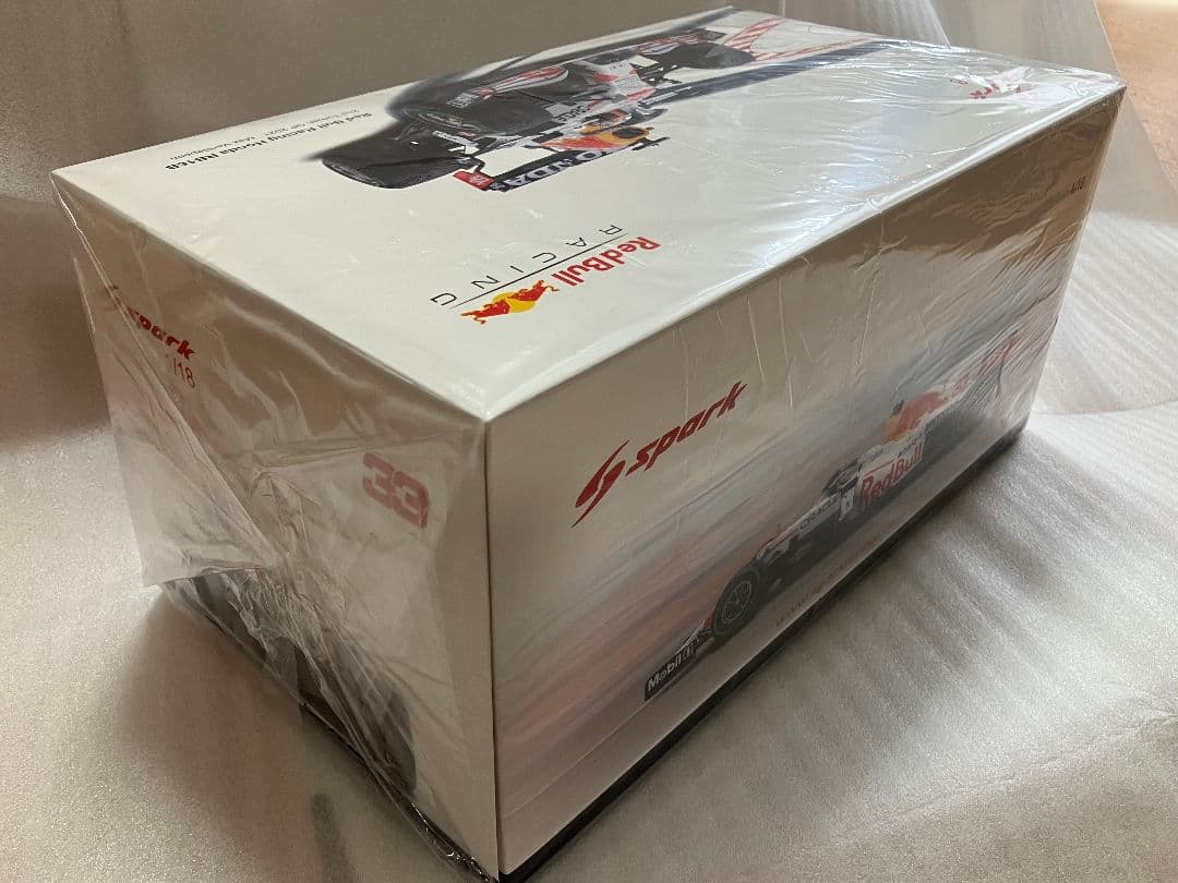 O⑭ 1/18 スパーク製 レッドブルRB16BトルコGP ありがとうカラー