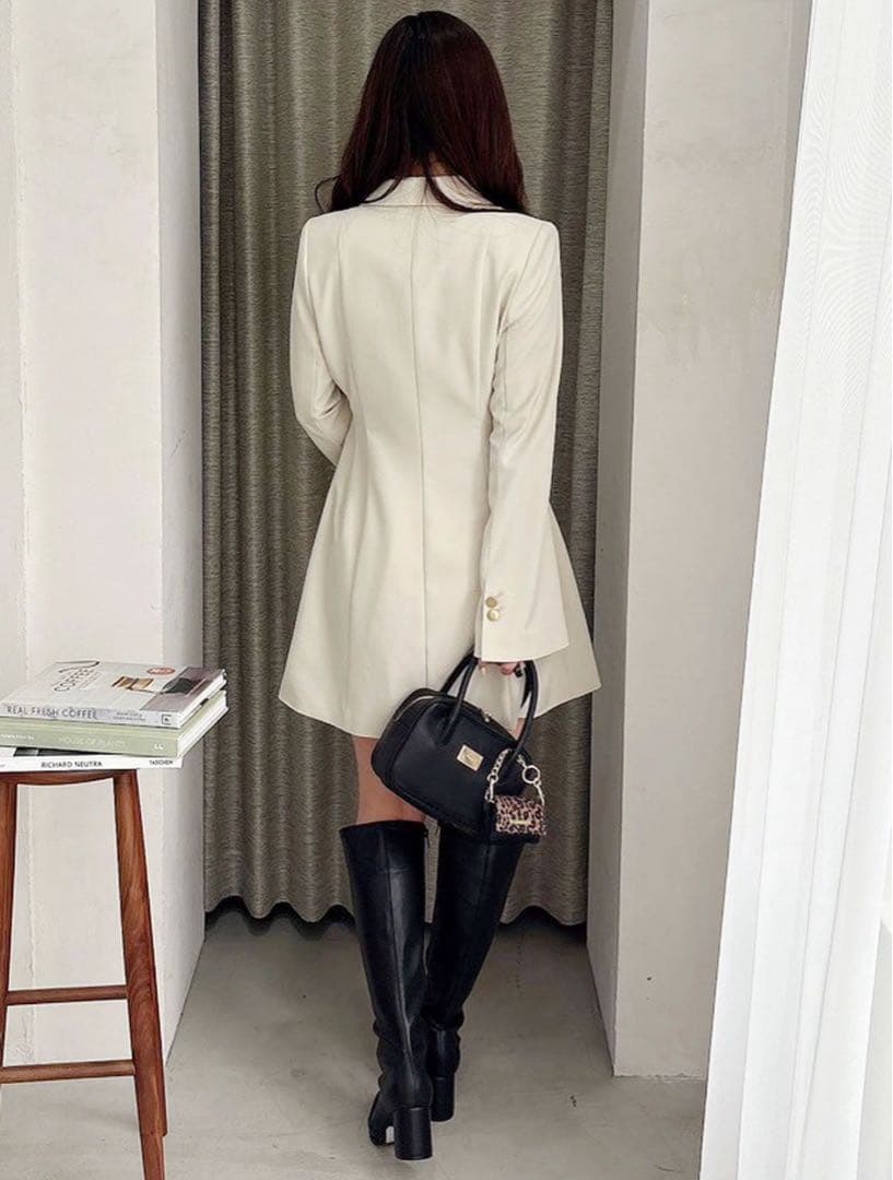 MERCURYDUO 2WAYフィットアンドフレアジャケットワンピース