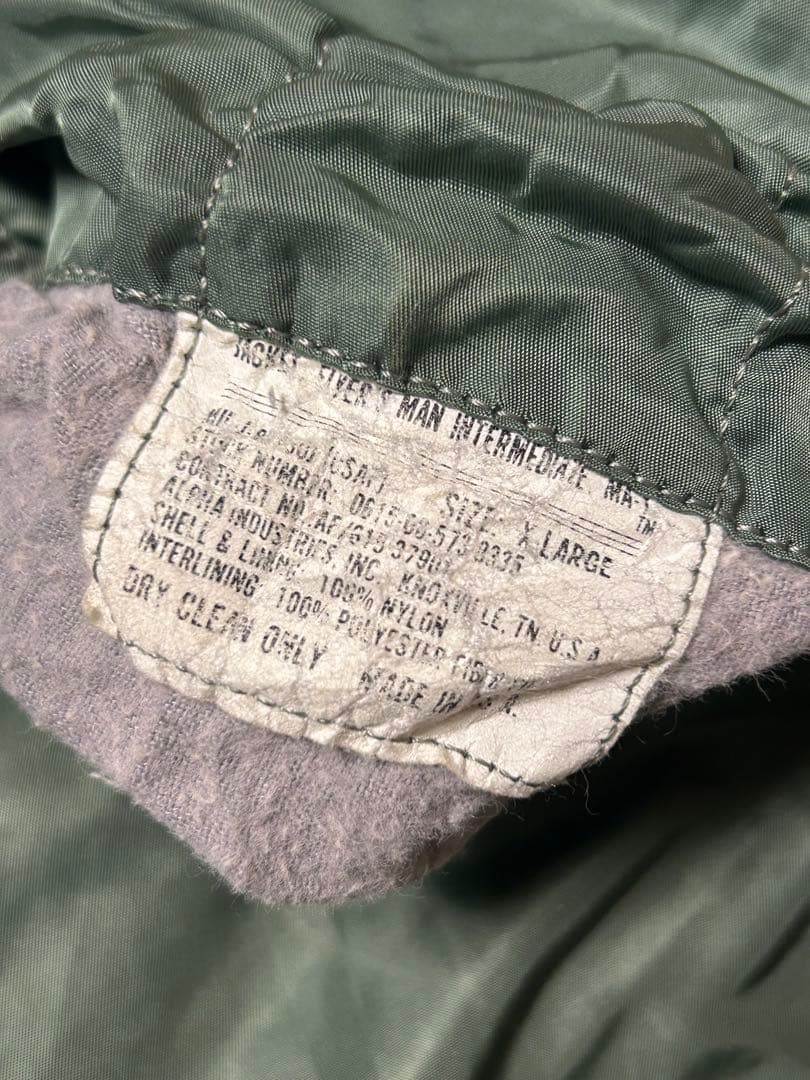 90s ALPHA INDUSTRIES MA-1 フライトジャケット USA製
