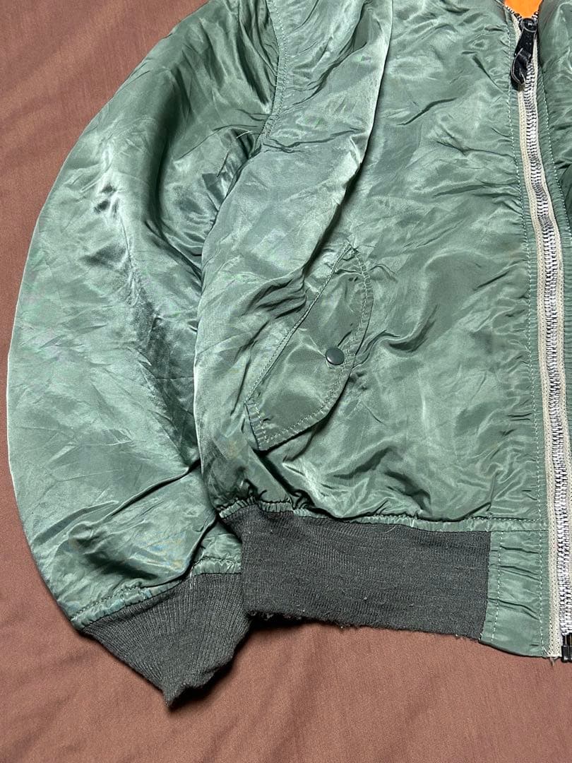 90s ALPHA INDUSTRIES MA-1 フライトジャケット USA製
