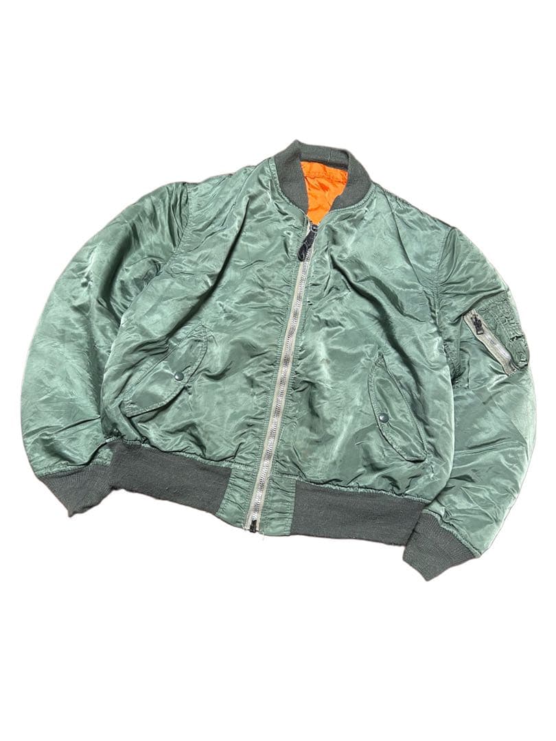 90s ALPHA INDUSTRIES MA-1 フライトジャケット USA製