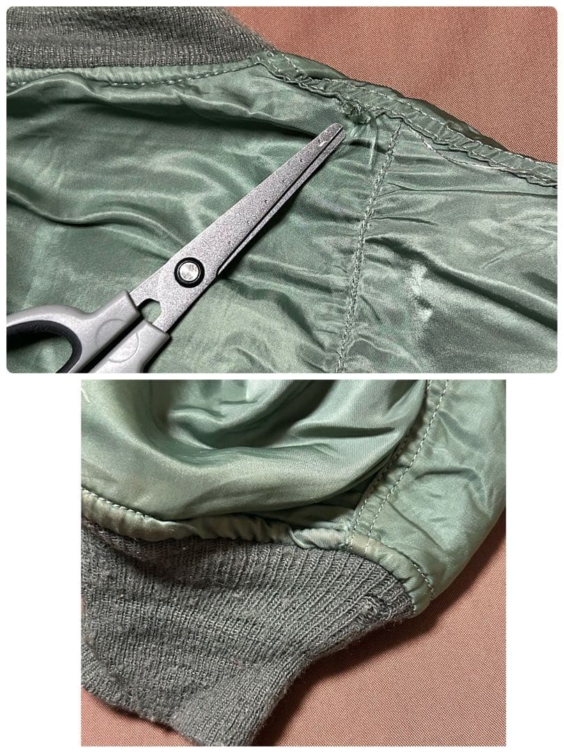 90s ALPHA INDUSTRIES MA-1 フライトジャケット USA製