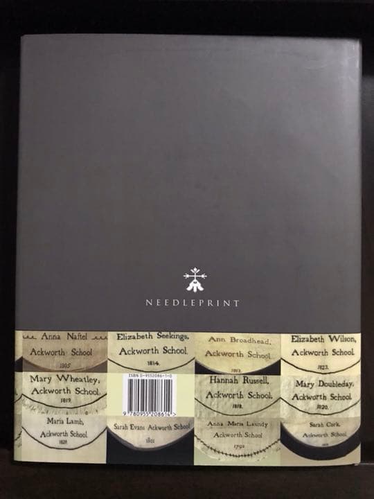 クエーカー刺繍 洋書 Quaker School Girl Samplers