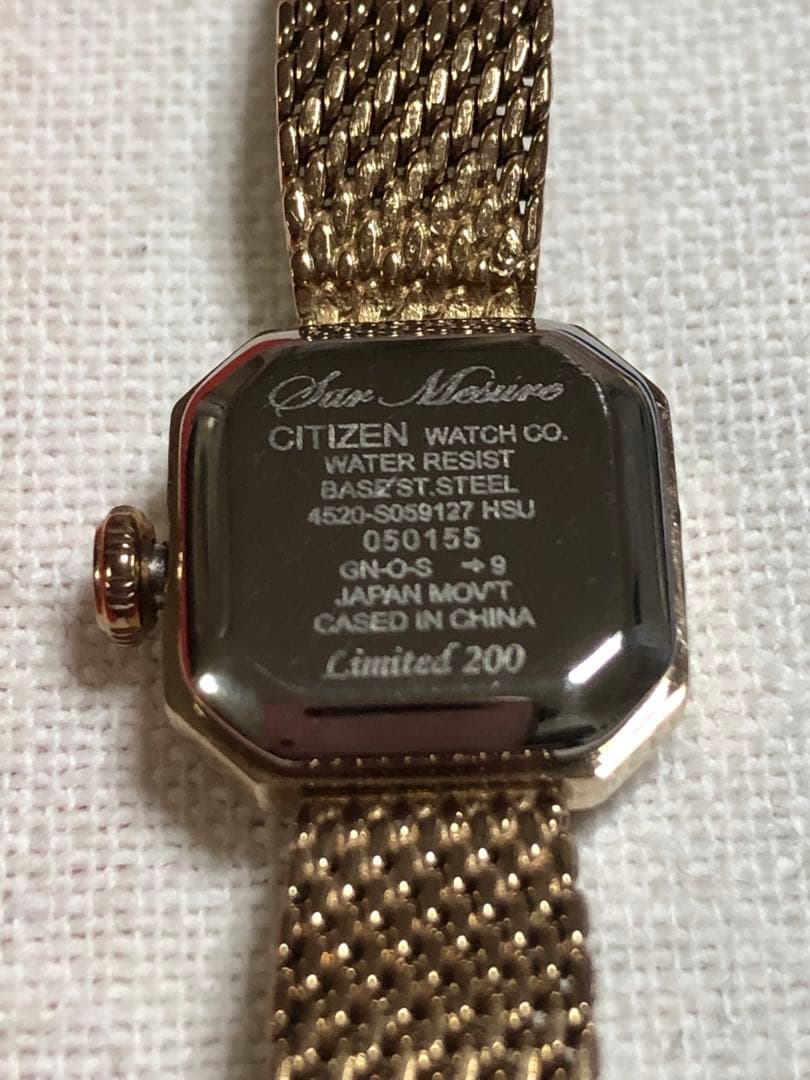 CITIZEN kii × SUR MESURE 限定200個モデル