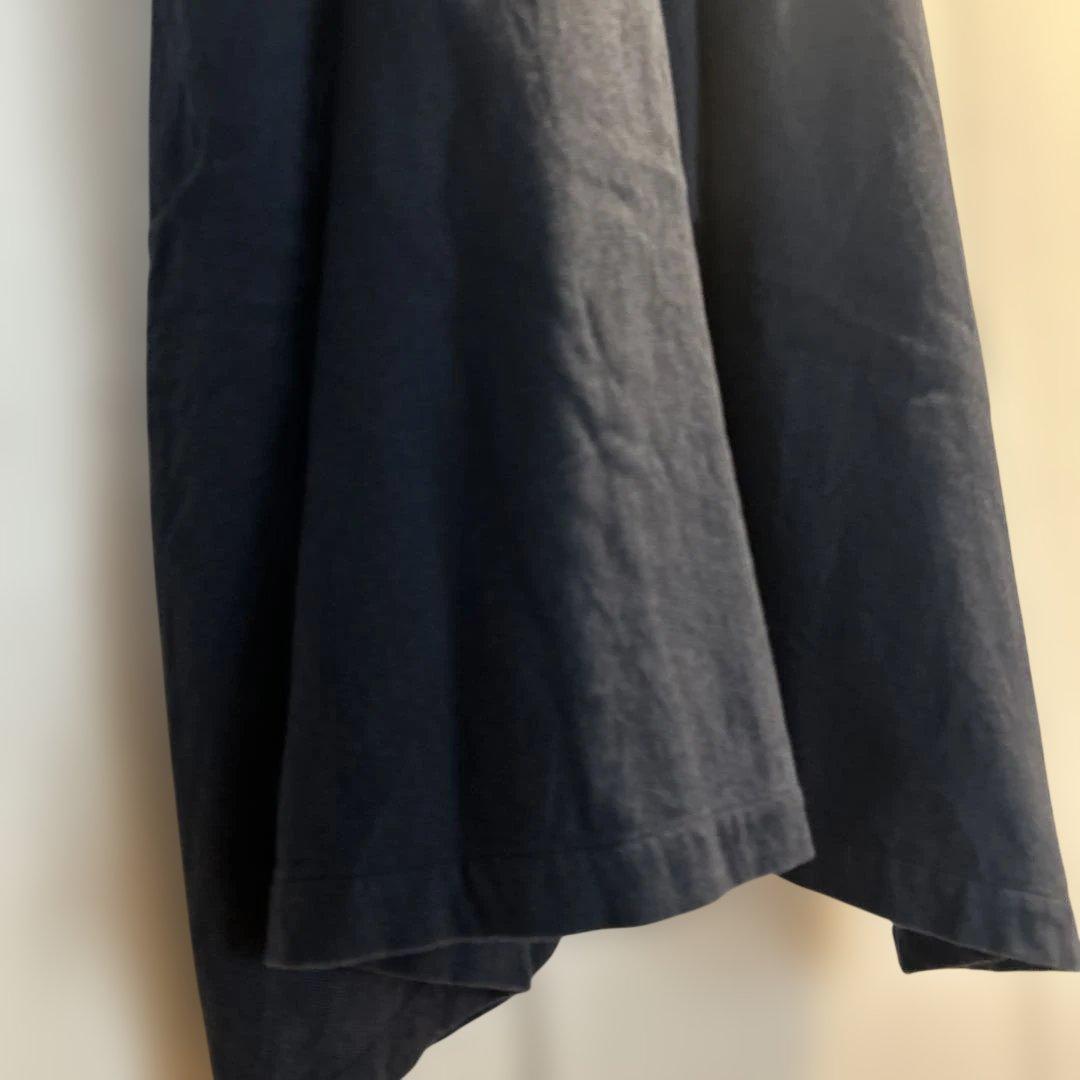 【専用】ランフランセダンタン コットン　ギャザーワンピース　ネイビー