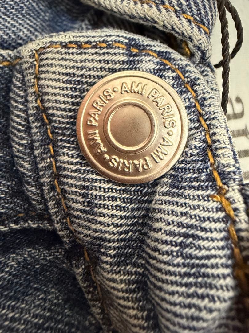 アミパリス Amiparis デニムジャケット ハート刺繍 XL