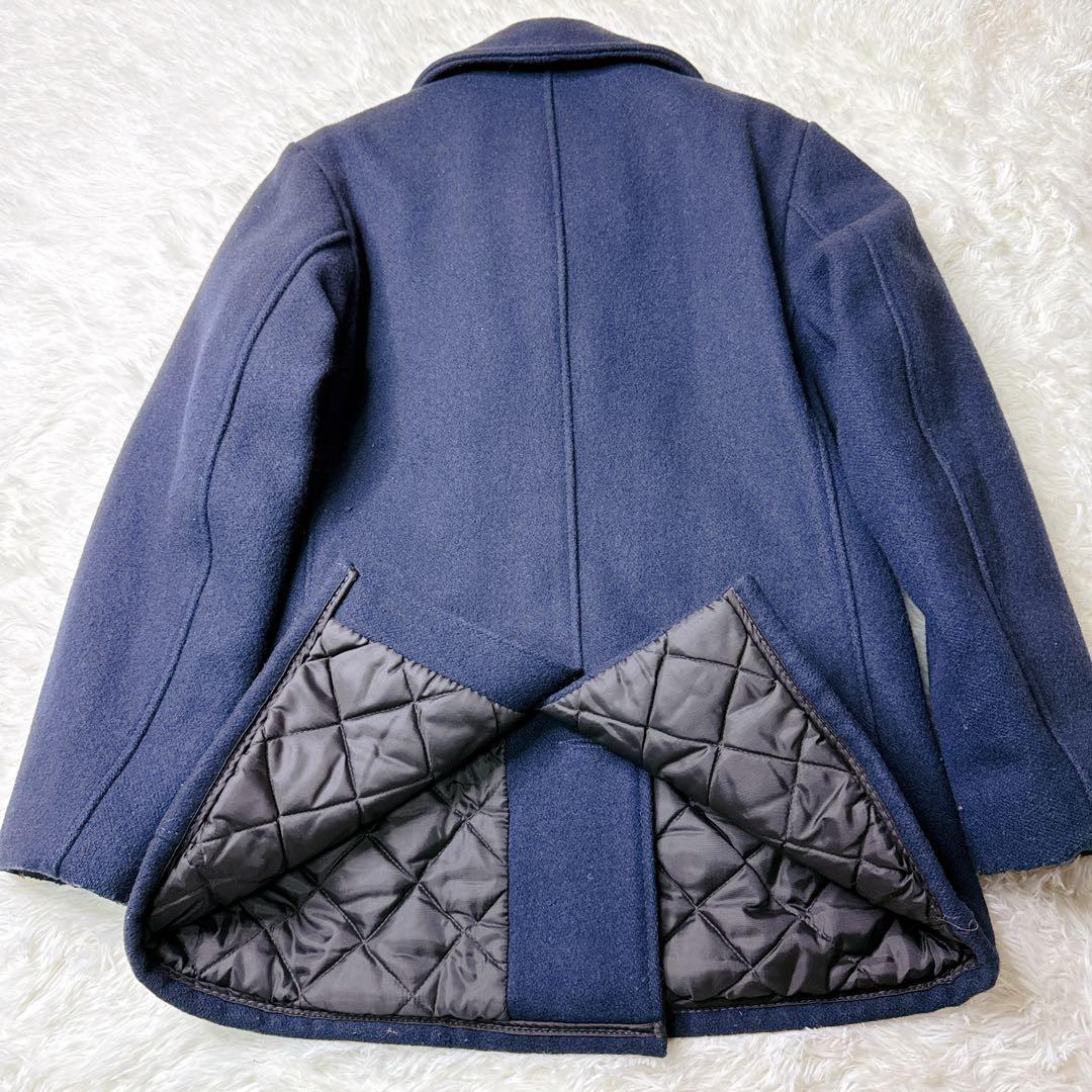 ✨美品✨ USA製 Schott ピーコート ネイビー キルティング 38
