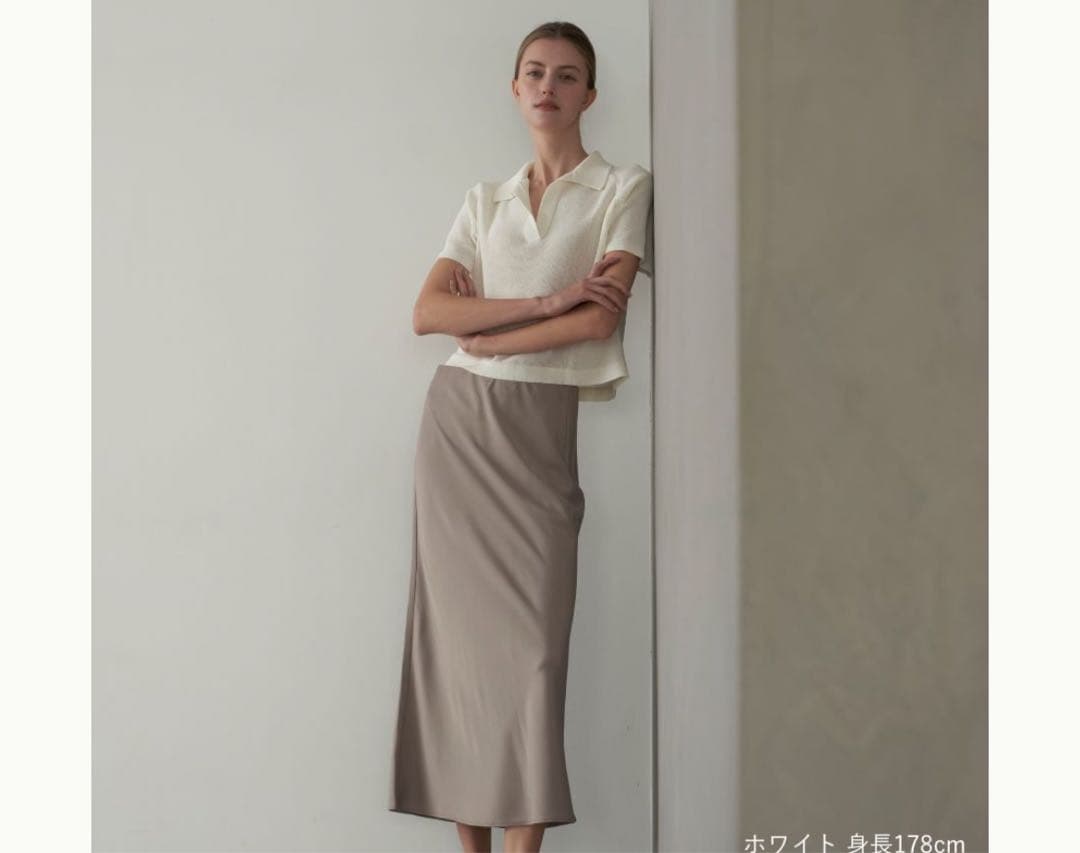 新品　WRAY ETHICAL KNIT POLO エシカルニットポロ