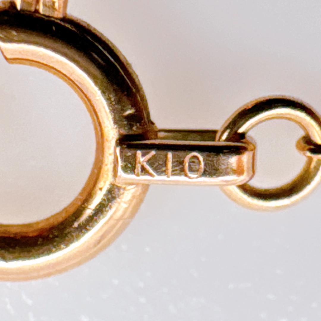 う*ん様 【4℃】K10PG ハートモチーフ ダイヤモンド ネックレス 40cm