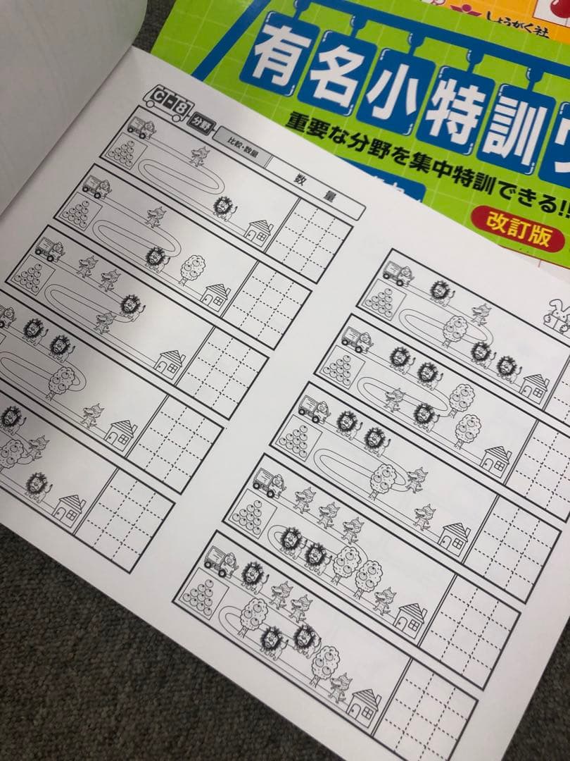 しょうがく社　小学校受験教材　14冊　中古
