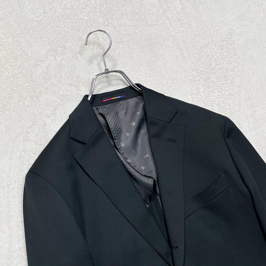 美品『オリヒカ』REDA イタリア生地 セットアップ JKPスーツ グリーン