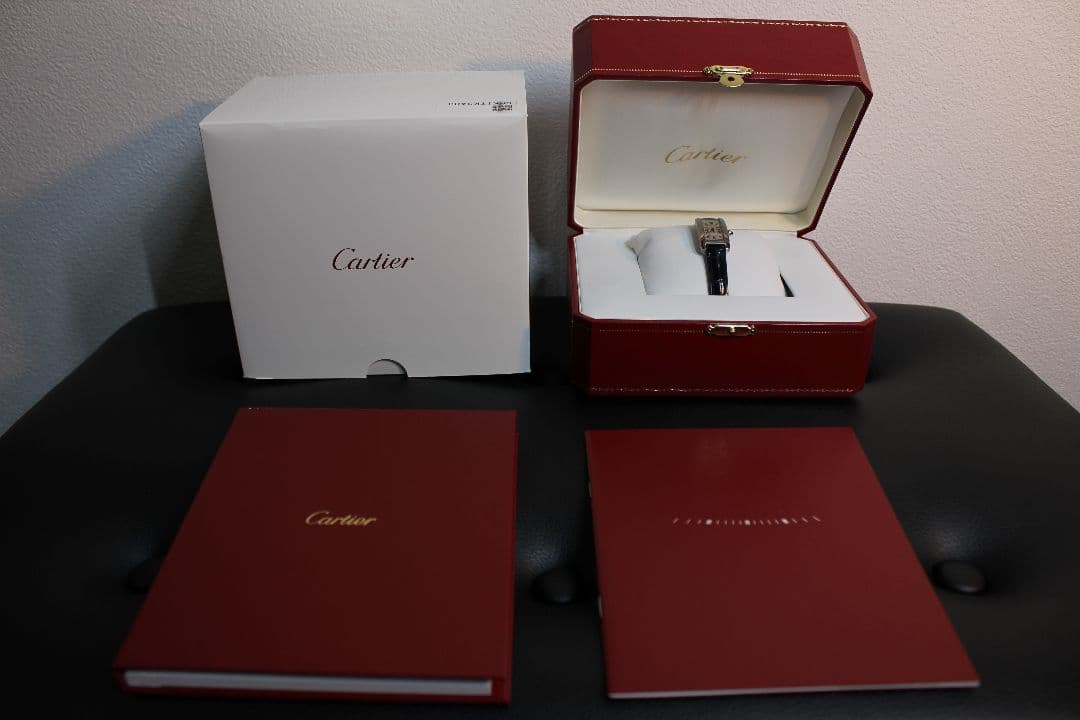 【美品】カルティエ ミニタンクアメリカン WSTA0032 SS