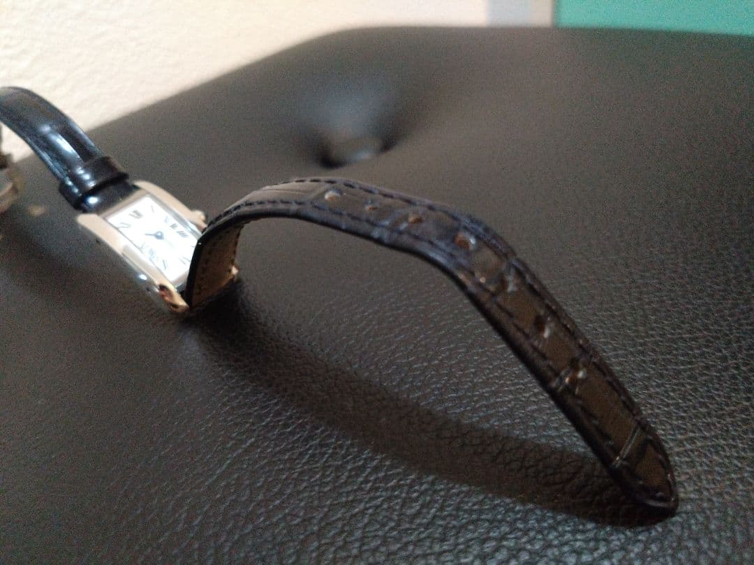 【美品】カルティエ ミニタンクアメリカン WSTA0032 SS