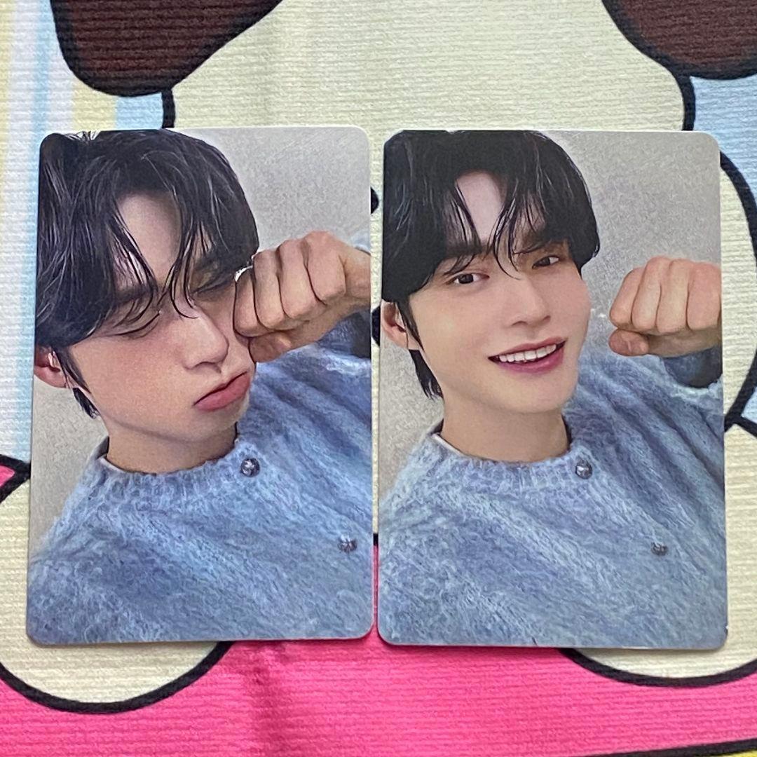 ZB1 勝ち 負けゼベワン B賞 キムジウン あっち向いてホイ トレカ2枚