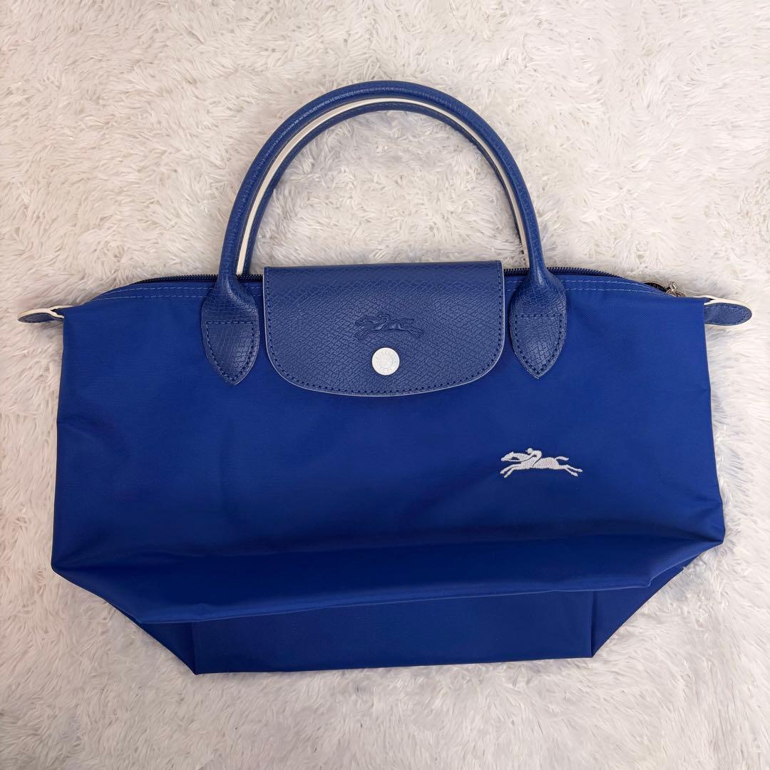 極美品✨ LONGCHAMP プリアージュクラブブルートートバッグ　サイズS