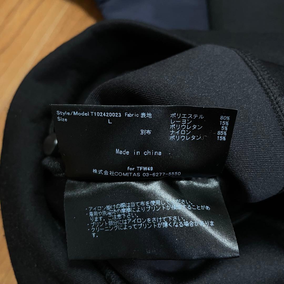 TFW49 パーカー　ブラック　ネイビー　L junhashimoto ゴルフ