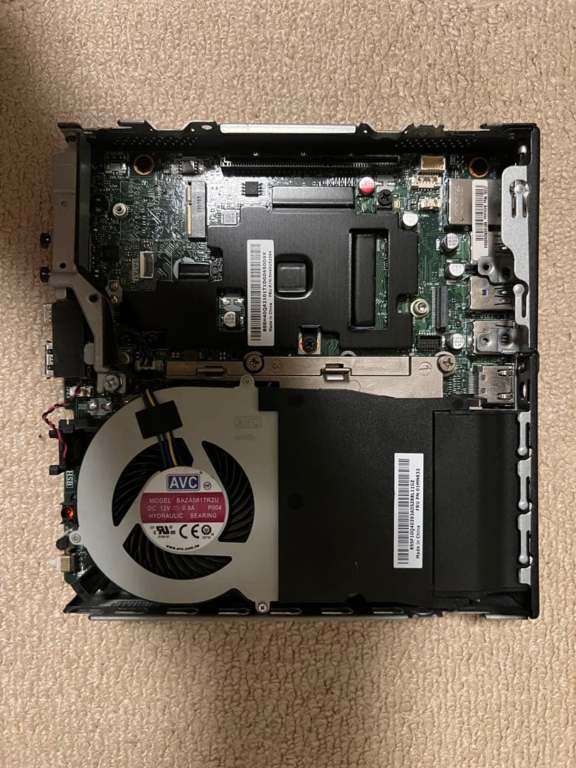 ミニPC Lenovo ThinkCentre M920q i5-8500t/16/256