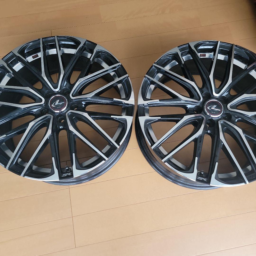 ヴェッツ　レオニス　SK　１８インチ　ホイール　2本セット　プリウス50前期