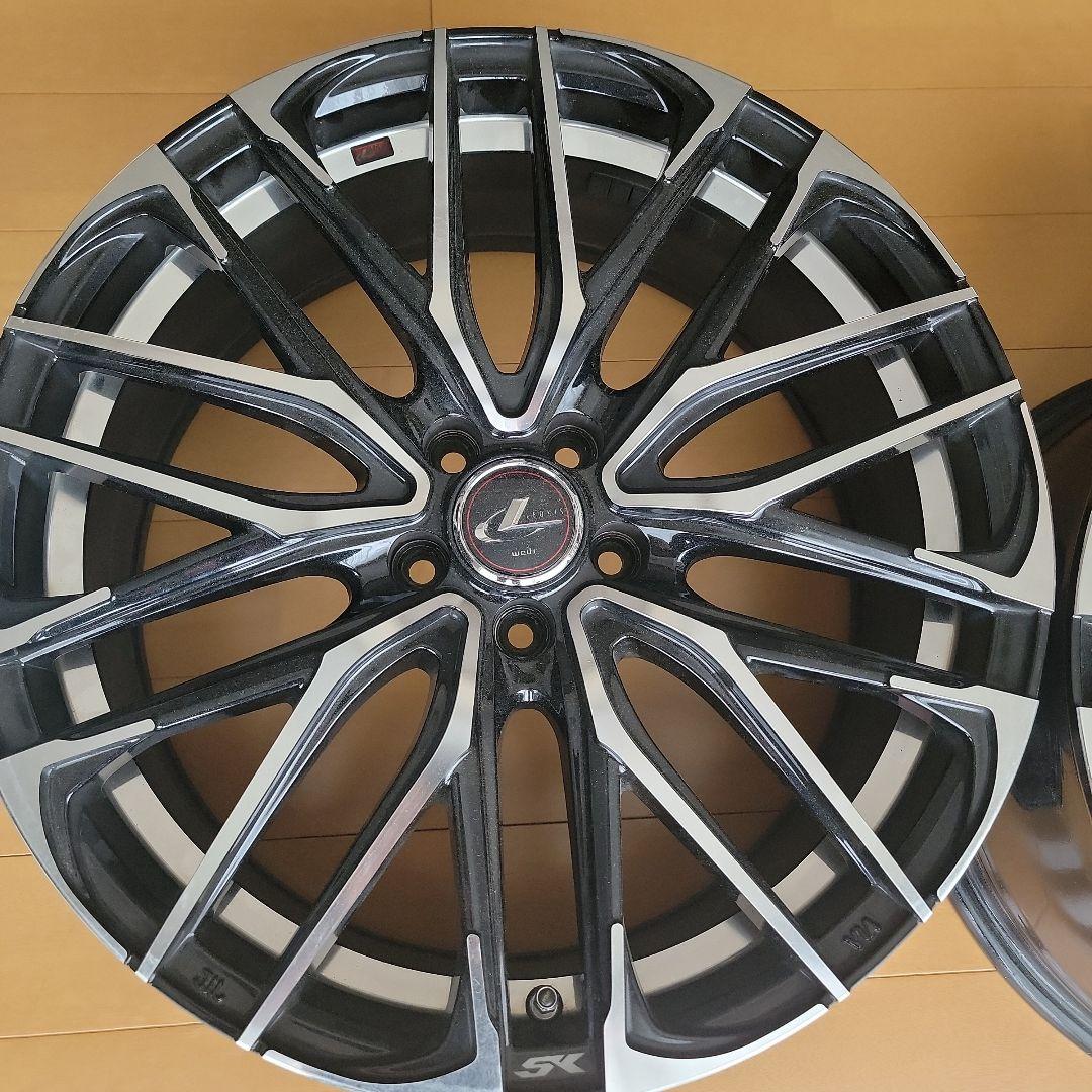 ヴェッツ　レオニス　SK　１８インチ　ホイール　2本セット　プリウス50前期