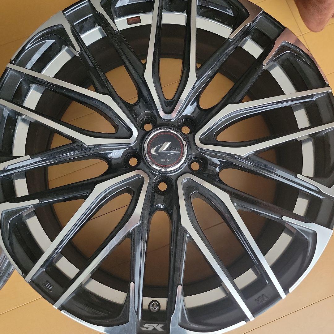ヴェッツ　レオニス　SK　１８インチ　ホイール　2本セット　プリウス50前期