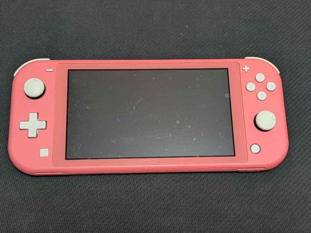 Switch　lite　本体　コーラル　ピンク　ジャンク　スティック不良のみ