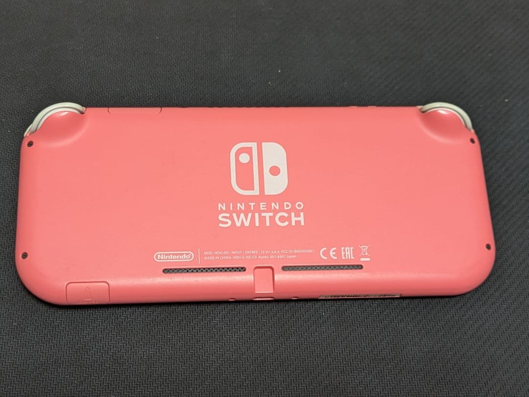 Switch　lite　本体　コーラル　ピンク　ジャンク　スティック不良のみ