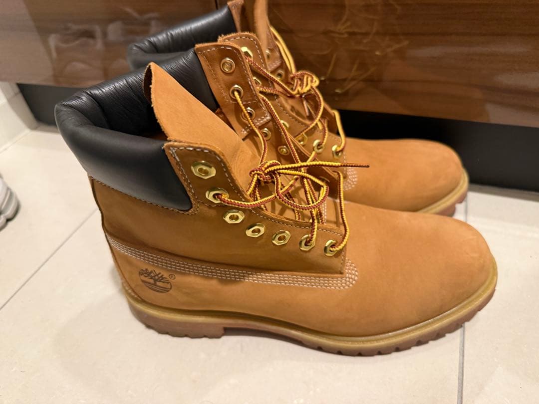 Timberland 6インチ プレミアム イエローブーツ　28cm